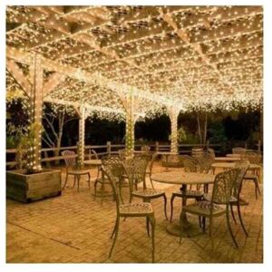 Ikodm - 100M 600 led String Lights Carnival Wedding Outdoor Indoor Garden Lighting (Warm White) Ikodm - 100M 600 led String Lights Carnival Wedding Outdoor Indoor Garden Lighting (Warm White)
