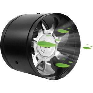 CYSLMUK 100mm Exhaust Fan, 140m³/h Duct Fan Industrial Metal Air Ventilation Wall Mounted for Bathroom, Basement, Garage, Grow Tent(Black) CYSLMUK 100mm Exhaust Fan, 140m³/h Duct Fan Industrial Metal Air Ventilation Wall Mounted for Bathroom, Basement, Garage, Grow Tent(Black)