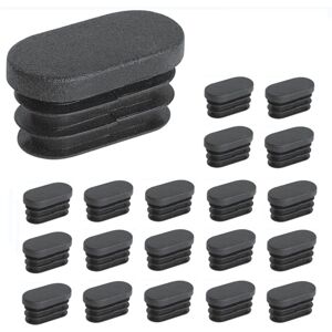 WOIYIC 100pcs 15x30mm Plastic End Caps,for Tube Furniture Legs Oval End Caps,for Plastic Chair Legs Plug,for Oval Pipe WOIYIC 100pcs 15x30mm Plastic End Caps,for Tube Furniture Legs Oval End Caps,for Plastic Chair Legs Plug,for Oval Pipe
