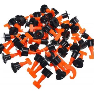 Tinor - 100pcs Reusable Tile Leveler Leveling System Kit for Ceramic Wall Construction Tools Tinor - 100pcs Reusable Tile Leveler Leveling System Kit for Ceramic Wall Construction Tools