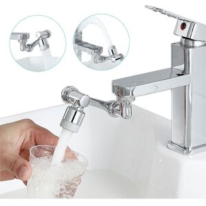 Ikodm - 1080° Swivel Faucet Extender - Universal Sink Water Aerator - 2 Modes - For Kitchen, Bathroom - 360° Rotation Angle - Multi-Function Robotic Ikodm - 1080° Swivel Faucet Extender - Universal Sink Water Aerator - 2 Modes - For Kitchen, Bathroom - 360° Rotation Angle - Multi-Function Robotic