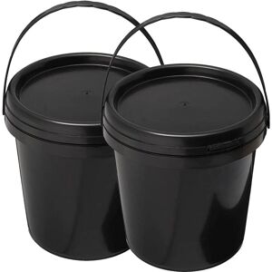 STORM TRADING GROUP 50 x 10L Black Buckets STORM TRADING GROUP 50 x 10L Black Buckets