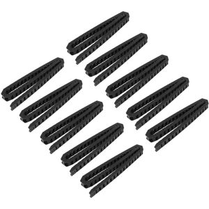Tlily - 10pcs 10 x 20mm 1M Open On Both Sides Plastic Towing Cable Drag Chain Tlily - 10pcs 10 x 20mm 1M Open On Both Sides Plastic Towing Cable Drag Chain