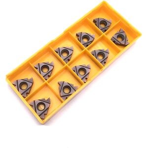 MEMKEY 10pcs 16IR AG60 VP15TF Carbide Inserts cnc Turning Tools with Storage Box for Semi-Machining and Finishing of Steel MEMKEY 10pcs 16IR AG60 VP15TF Carbide Inserts cnc Turning Tools with Storage Box for Semi-Machining and Finishing of Steel