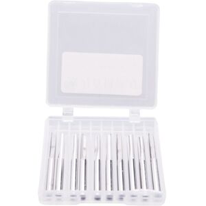 TLILY 10Pcs 2 Flute Bits 3.175Mm Straight Tungsten Steel Milling Cutter TLILY 10Pcs 2 Flute Bits 3.175Mm Straight Tungsten Steel Milling Cutter