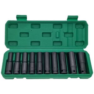 TLILY 10Pcs 8-17mm 1/2 Inch Electric Wrench Socket Head Pneumatic Lithium Hexagon Opening Lengthened TLILY 10Pcs 8-17mm 1/2 Inch Electric Wrench Socket Head Pneumatic Lithium Hexagon Opening Lengthened