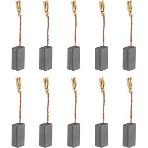 Memkey - 10PCS Carbon Brushes Motor Carbon Brush Universal Power Tool Carbon for Electric Motor S1M-FF03-100A/6-100 A86C -16 8 5 46mm Memkey - 10PCS Carbon Brushes Motor Carbon Brush Universal Power Tool Carbon for Electric Motor S1M-FF03-100A/6-100 A86C -16 8 5 46mm