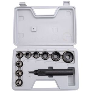 TLILY 10Pcs Heavy Duty Hollow Punch Kit Set Gasket Leather Rubber Punching Diy Leathercraft Perforating Tools Herramientas Para TLILY 10Pcs Heavy Duty Hollow Punch Kit Set Gasket Leather Rubber Punching Diy Leathercraft Perforating Tools Herramientas Para