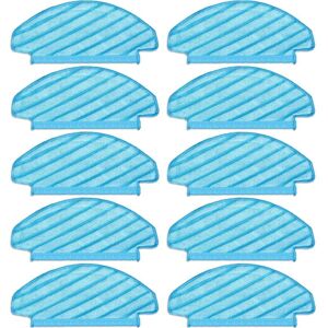 Linghhang - 10pcs) Washable Reusable Mop Pads for ecovacs deebot ozmo T8/ T8+/ T8 aivi/ T9/ T9 max/ N8 Pro Vacuum Cleaner, Mop Cloths, Durable Linghhang - 10pcs) Washable Reusable Mop Pads for ecovacs deebot ozmo T8/ T8+/ T8 aivi/ T9/ T9 max/ N8 Pro Vacuum Cleaner, Mop Cloths, Durable