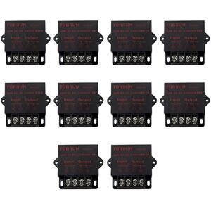 Tlily - 10X 24V/12V to 5V 10A 50W Car led Advertising Screen Power Supply Converter dc Transformer Tlily - 10X 24V/12V to 5V 10A 50W Car led Advertising Screen Power Supply Converter dc Transformer