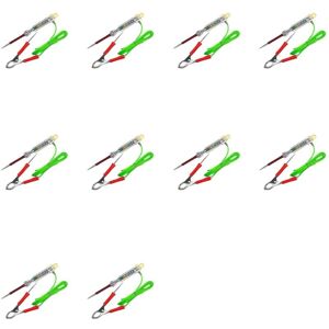 Tlily - 10X Automotive led Circuit Tester 6-24V Test Light with Dual Probes 47 Inch Antifreeze Wire Alligator Clip for Testing Tlily - 10X Automotive led Circuit Tester 6-24V Test Light with Dual Probes 47 Inch Antifreeze Wire Alligator Clip for Testing