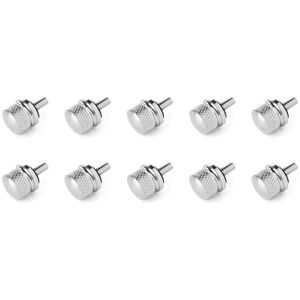 Tlily - 10X Chrome Billet Aluminum Screw Cap and Bolt Seat for Tlily - 10X Chrome Billet Aluminum Screw Cap and Bolt Seat for