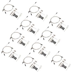 TLILY 10X Rc Car Modified Part Steel Rope for 1/10 Rc Crawler -4 Trx4 Axial Scx10 D90 D110 TLILY 10X Rc Car Modified Part Steel Rope for 1/10 Rc Crawler -4 Trx4 Axial Scx10 D90 D110