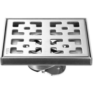 Serbia - 10x10cm)Siphon douche à l'italienne Drain de sol Garden 304 en acier inoxydable Grand drain de sol extérieur Serbia - 10x10cm)Siphon douche à l'italienne Drain de sol Garden 304 en acier inoxydable Grand drain de sol extérieur