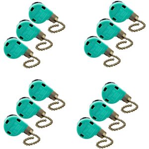 Tlily - 12 Pack Ceiling Fan Switch 3 Speed 4 Wire ZE-268S6 Pull Chain Switch Speed Control Replacement Tlily - 12 Pack Ceiling Fan Switch 3 Speed 4 Wire ZE-268S6 Pull Chain Switch Speed Control Replacement