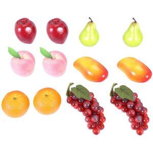 Tlily - 12 Pcs Decorative Lifelike Realistic Artificial Fake Fruit Decor,Home Kitchen Wedding Party Festival Autumn Thanksgiving Decoration Tlily - 12 Pcs Decorative Lifelike Realistic Artificial Fake Fruit Decor,Home Kitchen Wedding Party Festival Autumn Thanksgiving Decoration