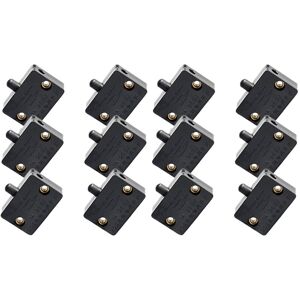 TLILY 12 Pcs led Door Switch for Closet Lighting, Black TLILY 12 Pcs led Door Switch for Closet Lighting, Black