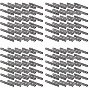 Tlily - 120 Sets Plastic Cubes Price Display Labels Number Adjustable Holder Tag Tlily - 120 Sets Plastic Cubes Price Display Labels Number Adjustable Holder Tag