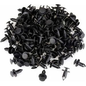 Linghhang - 120pcs Car Plastic Rivet Fastener Clips Black Car Clips Plastic Rivets Fender 8mm Hole Push Plastic Rivets Fastener Linghhang - 120pcs Car Plastic Rivet Fastener Clips Black Car Clips Plastic Rivets Fender 8mm Hole Push Plastic Rivets Fastener