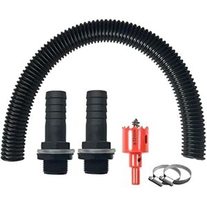TLILY 1.25 Inch Water Butt Connection Set, 50Cm Hose and 2 Connectors 25 Mm,Rain for Rain TLILY 1.25 Inch Water Butt Connection Set, 50Cm Hose and 2 Connectors 25 Mm,Rain for Rain