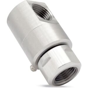 Tlily - 1/2In Hose Reel Swivel,5024-Ni-AL fxf Heavy Duty Steel Swivel with Grease Fitting for Industrial Rotary Unions Tlily - 1/2In Hose Reel Swivel,5024-Ni-AL fxf Heavy Duty Steel Swivel with Grease Fitting for Industrial Rotary Unions