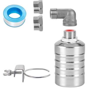 Tlily - 1/2Inch to 3/4Inch Water Float Valve,Stainless Steel Valve,Fully Automatic Level Controller Valve Tlily - 1/2Inch to 3/4Inch Water Float Valve,Stainless Steel Valve,Fully Automatic Level Controller Valve