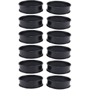 TLILY 12Pack Crumpet Rings nonstick English Muffin 3.15 Inch - Stainless Steel Double Rolled Tart for Baking TLILY 12Pack Crumpet Rings nonstick English Muffin 3.15 Inch - Stainless Steel Double Rolled Tart for Baking