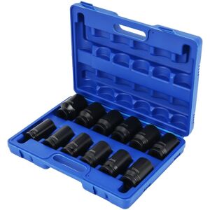 MAXPEEDINGRODS 12pcs 3/4" Deep Impact Socket Set 6 Point 24-41mm HGV Long Reach Impact Sockets MAXPEEDINGRODS 12pcs 3/4" Deep Impact Socket Set 6 Point 24-41mm HGV Long Reach Impact Sockets