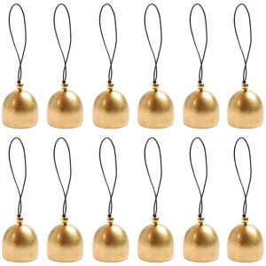 TLILY 12Pcs Bell Jingle Mini Metal Small Cowbell Decorative Ornament Vintage Pet Ornaments Wind Chime Backpack Craft TLILY 12Pcs Bell Jingle Mini Metal Small Cowbell Decorative Ornament Vintage Pet Ornaments Wind Chime Backpack Craft