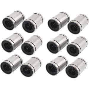 MEMKEY 12pcs LM8UU Linear Bearings for 3D Printer, RepRap Prusa Mendel diy cnc Motion, Prusa Mendel, Reprap (8mm x 15mm x 24mm) MEMKEY 12pcs LM8UU Linear Bearings for 3D Printer, RepRap Prusa Mendel diy cnc Motion, Prusa Mendel, Reprap (8mm x 15mm x 24mm)