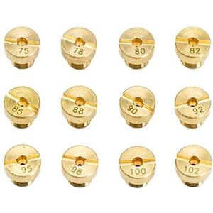 Memkey - 12pcs M5 Main Jet Carburetor Main Jet Kit 75,78,80,82,85,88,90,92,95,98,100,102 Replacement for Dellorto phbg Carburettor Memkey - 12pcs M5 Main Jet Carburetor Main Jet Kit 75,78,80,82,85,88,90,92,95,98,100,102 Replacement for Dellorto phbg Carburettor