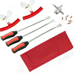 Csparkv - 12pcs Manual Tire Levers Tire Lever Tool with 2 Rim Protectors for Car, Motorcycle, Bike Csparkv - 12pcs Manual Tire Levers Tire Lever Tool with 2 Rim Protectors for Car, Motorcycle, Bike