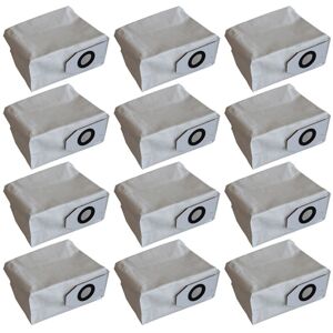 Tlily - 12Pcs Replacement Parts Dust Bag for Midea V12 V10 Robot Vacuum Cleaner Accessories Non-Woven Garbage Bag Tlily - 12Pcs Replacement Parts Dust Bag for Midea V12 V10 Robot Vacuum Cleaner Accessories Non-Woven Garbage Bag