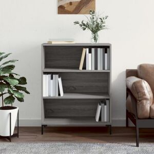 Jinlefu - Bookcase Grey Sonoma 69.5x32.5x90 cm Engineered Wood vidaXL Jinlefu - Bookcase Grey Sonoma 69.5x32.5x90 cm Engineered Wood vidaXL