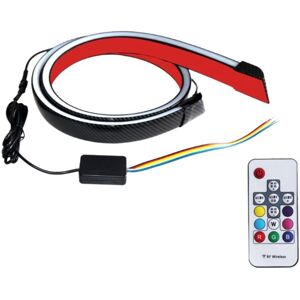 TLILY 130cm LED Car Spoiler Lights Brake Lamp Multifunctional Rear Wing Light with Remote Control Tail Turn Signal TLILY 130cm LED Car Spoiler Lights Brake Lamp Multifunctional Rear Wing Light with Remote Control Tail Turn Signal