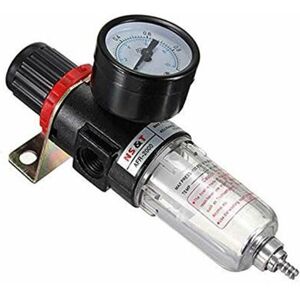 WDDNAOT 1/4 Air Pressure Regulator, Air Compressor Filter, Moisture Separator, Filter Moisture, Clean and Dry the Air, Protect Compressed Air Tools and WDDNAOT 1/4 Air Pressure Regulator, Air Compressor Filter, Moisture Separator, Filter Moisture, Clean and Dry the Air, Protect Compressed Air Tools and