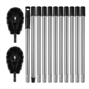 TLILY 14 Ft Gutter Cleaning Tools From the Ground, Cleaner for Easy and Efficient A Safe Distance TLILY 14 Ft Gutter Cleaning Tools From the Ground, Cleaner for Easy and Efficient A Safe Distance