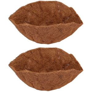 Tlily - 14 Inch Liner for , 2PCS Round Replacement Plant Basket Liners Natural Fiber Hanging Tlily - 14 Inch Liner for , 2PCS Round Replacement Plant Basket Liners Natural Fiber Hanging