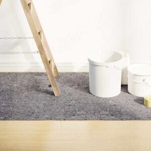 Non-slip Painter Fleece 5 m 180 g/m² Grey Vidaxl Non-slip Painter Fleece 5 m 180 g/m² Grey Vidaxl