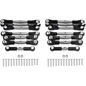 Tlily - 14Pcs Steel Steering Linkage Servo Rod Set for TT-02B TT02B 1/10 rc Car Upgrade Accessories Tlily - 14Pcs Steel Steering Linkage Servo Rod Set for TT-02B TT02B 1/10 rc Car Upgrade Accessories