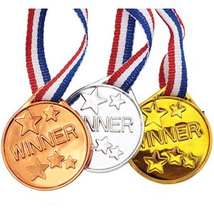 COOCHEER 15 Olympic medals - Different designs on both sides - Suitable for sports games, sports parties, etc. – 3.6cm x 4.2cm COOCHEER 15 Olympic medals - Different designs on both sides - Suitable for sports games, sports parties, etc. – 3.6cm x 4.2cm