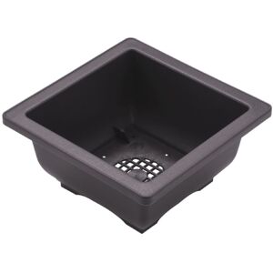 Tlily - 15 pcs 4.7 Inch Flower Pot, Square Plastic Bonsai Training Pot Container, for Garden, Interior, Home Decoration Tlily - 15 pcs 4.7 Inch Flower Pot, Square Plastic Bonsai Training Pot Container, for Garden, Interior, Home Decoration