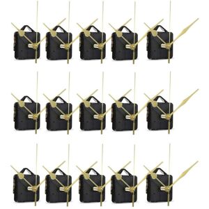 TLILY 15pcs DIY Silent Movement Spindle Hands Minute Wall Quartz Clock Mechanism Repair Tools Kits TLILY 15pcs DIY Silent Movement Spindle Hands Minute Wall Quartz Clock Mechanism Repair Tools Kits