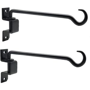 Tlily - 16 Inch 2 Pack Swivel Plant Hangers Outdoor Heavy Duty- Hanging Hook Bracket for Flowers Baskets Pots Bird Feeder Tlily - 16 Inch 2 Pack Swivel Plant Hangers Outdoor Heavy Duty- Hanging Hook Bracket for Flowers Baskets Pots Bird Feeder