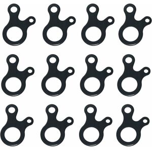 Héloise - 16 pcs Aluminum Alloy Rope Tensioner, Three Hole Tensioner Cord Tensioner, Tent Rope Buckle Adjuster, Lightweight, for Tent Tarp Hiking Héloise - 16 pcs Aluminum Alloy Rope Tensioner, Three Hole Tensioner Cord Tensioner, Tent Rope Buckle Adjuster, Lightweight, for Tent Tarp Hiking