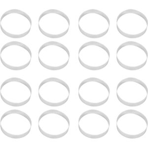 TLILY 16 Pcs Round Bottom Porous Ring Cake Mold Baking Tools Perforated Mousse Heat Resistant, 10cm TLILY 16 Pcs Round Bottom Porous Ring Cake Mold Baking Tools Perforated Mousse Heat Resistant, 10cm