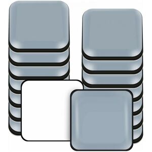 CYSLMUK 16 Pieces 40mm Teflon Furniture Glides Adhesive Square Floor Protectors for Chair Sofa Table Armchair CYSLMUK 16 Pieces 40mm Teflon Furniture Glides Adhesive Square Floor Protectors for Chair Sofa Table Armchair