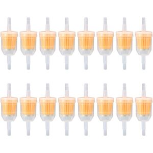MEMKEY 16pcs Inline Fuel Filter, Fuel Filter, Universal Filtration Speed Fuel Filter for Motorcycle 6-8mm, Scooter, Motorbike, Generator, Lawn Mower, Car MEMKEY 16pcs Inline Fuel Filter, Fuel Filter, Universal Filtration Speed Fuel Filter for Motorcycle 6-8mm, Scooter, Motorbike, Generator, Lawn Mower, Car