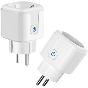 GOTRAYS 16A WLAN Smart Plug, 3680W Smart Plug with Remote Control and Voice Control, Alexa Smart Plug Measures Energy Consumption, 2.4G WiFi Plug Compatible GOTRAYS 16A WLAN Smart Plug, 3680W Smart Plug with Remote Control and Voice Control, Alexa Smart Plug Measures Energy Consumption, 2.4G WiFi Plug Compatible