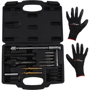 MAXPEEDINGRODS 16pcs Damaged Heater Glow Plug Removal Remover Extractor Tool Set Kit 8mm 10mm MAXPEEDINGRODS 16pcs Damaged Heater Glow Plug Removal Remover Extractor Tool Set Kit 8mm 10mm